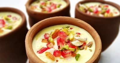 Makhania Lassi tasting