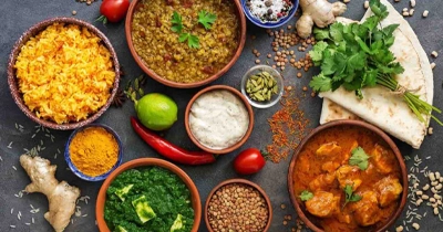 Organic Ayurvedic dinner